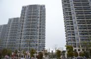 浙江溫州樂(lè )清海德公園仿石灰石涂料項目